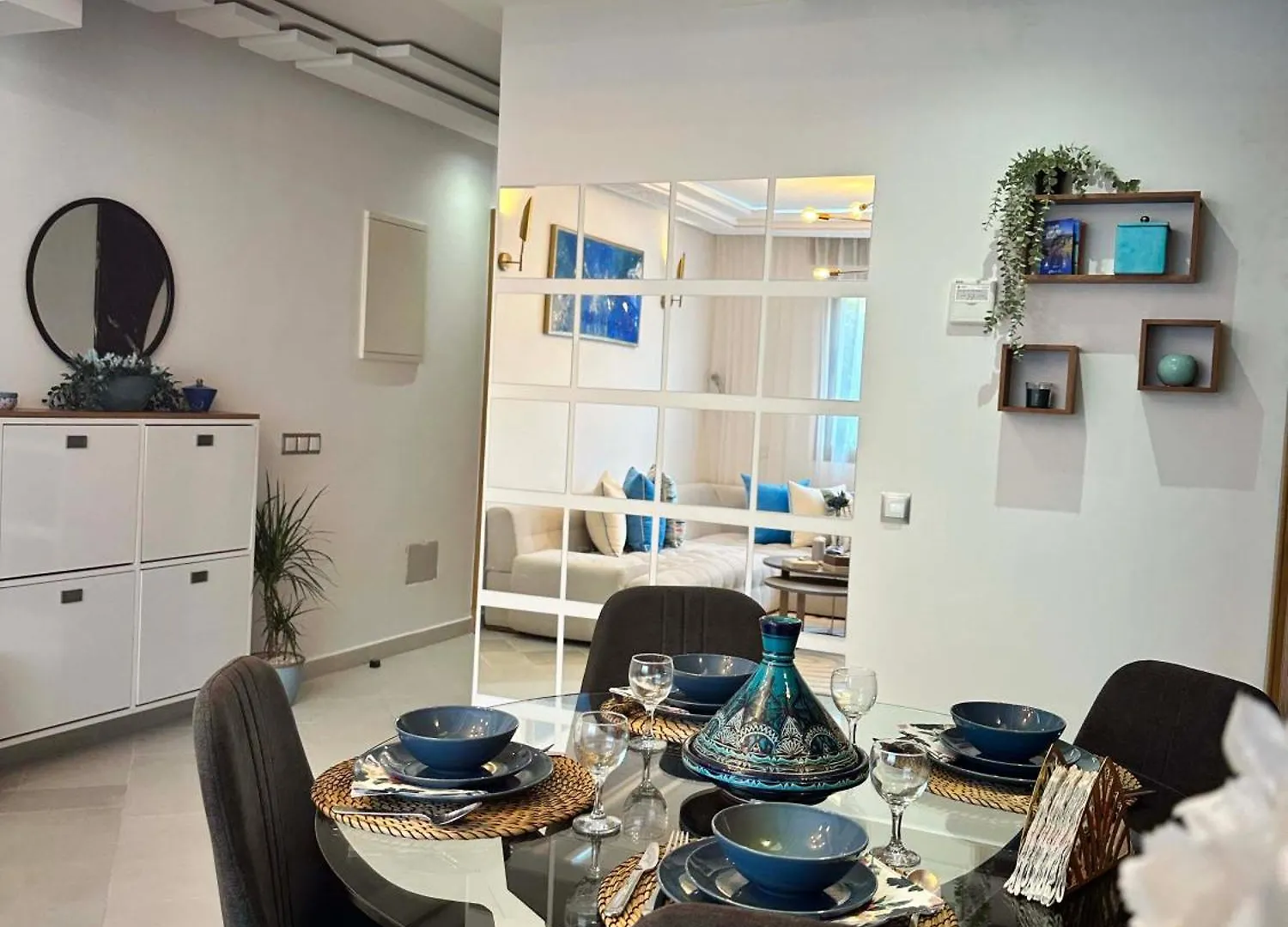 Chic Beachside Apt,Mountain View Agadir Apartman